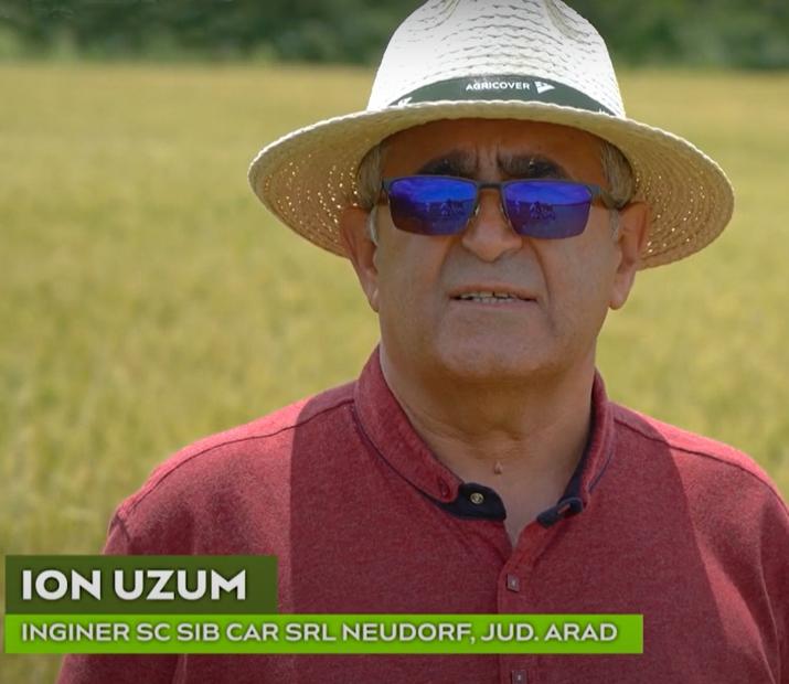 Ion Uzum, despre produsele Agricover aplicate în cultura de grâu